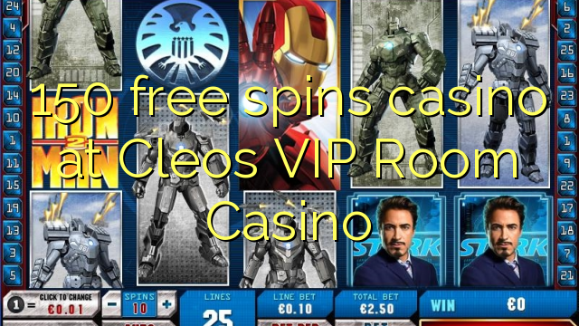 150 bébas spins kasino di Cleos VIP Kasino Room