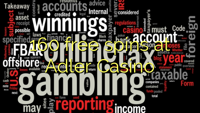 160 free spins at Adler Casino