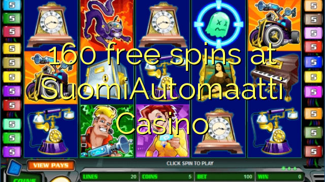 160 free spins at SuomiAutomaatti Casino