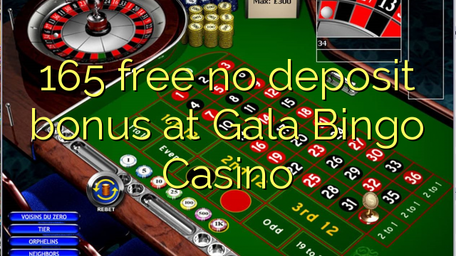 165 free no deposit bonus at Belgium Casino 