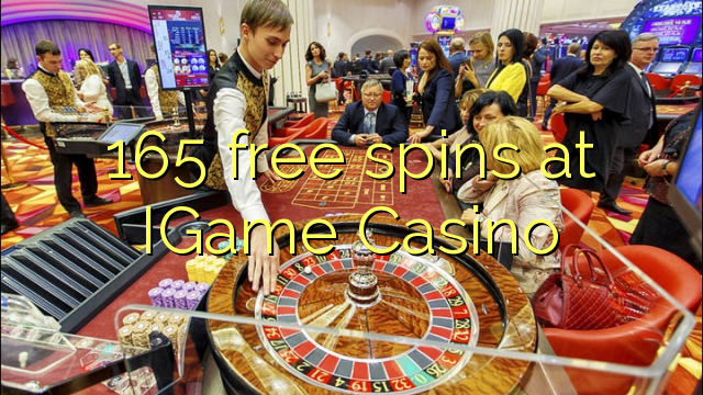 165 უფასო ტრიალებს at IGame Casino