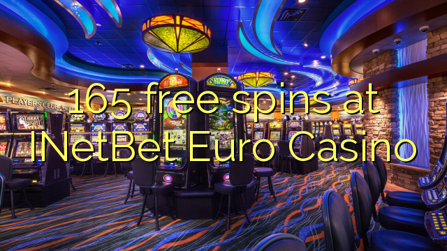 165 free spins at INetBet Euro Casino