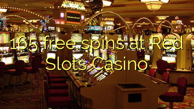 165 free spins at Red Slots Casino