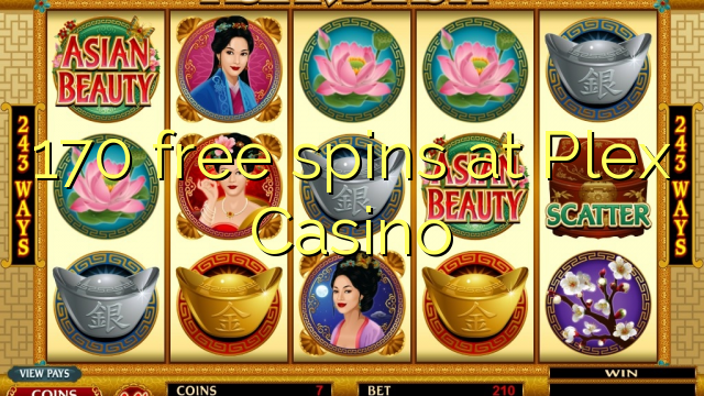 170 free spins at Plex Casino