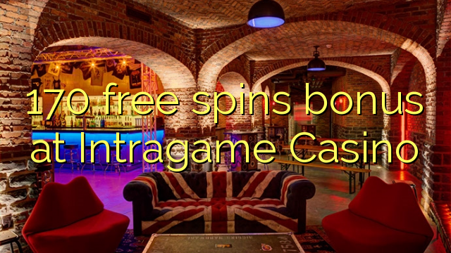 170 free spins bonus at Intragame Casino