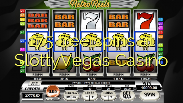 175 free spins at SlottyVegas Casino