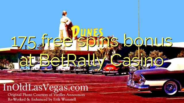 Bonus gratis 175 di BetRally Casino