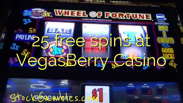 25 tours gratuits au VegasBerry Casino