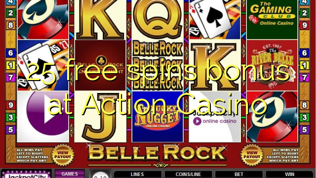 25 free spins bonus at Action Casino