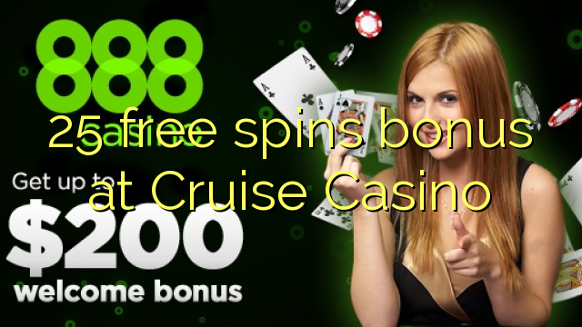 25 gratis spins bonus på Cruise Casino