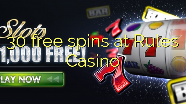 30 gratis spins bij Casinoregels