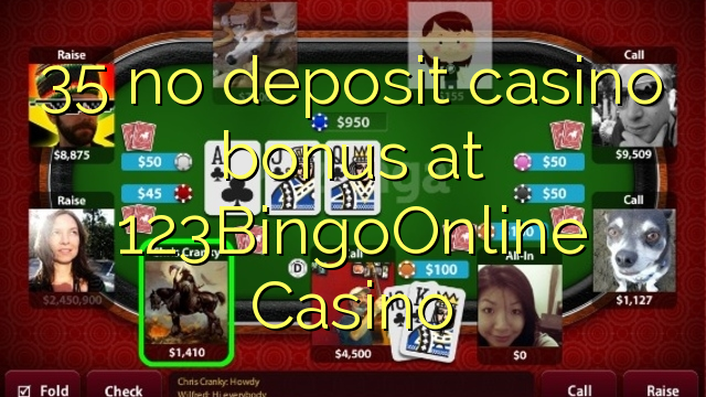 35 no deposit casino bonus at 123BingoOnline Casino