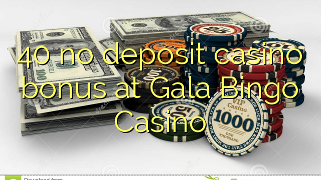40 brez igralnice v Casino Gala Bingo