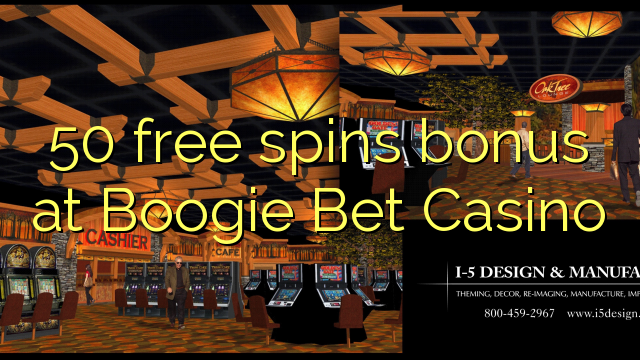 Tiền thưởng miễn phí 50 tại Boogie Bet Casino