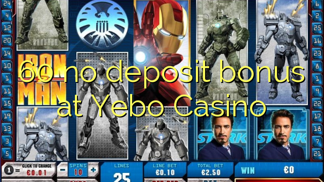 60 no deposit bonus at Yebo Casino