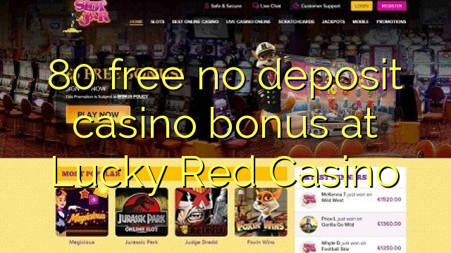 80 gratis ingen insättning kasino bonus på Lucky Red Casino