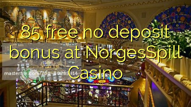 85 free no deposit bonus at NorgesSpill Casino