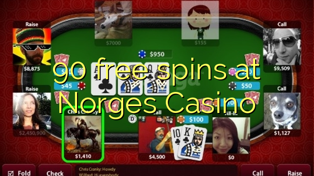 90 free spins at Norges Casino