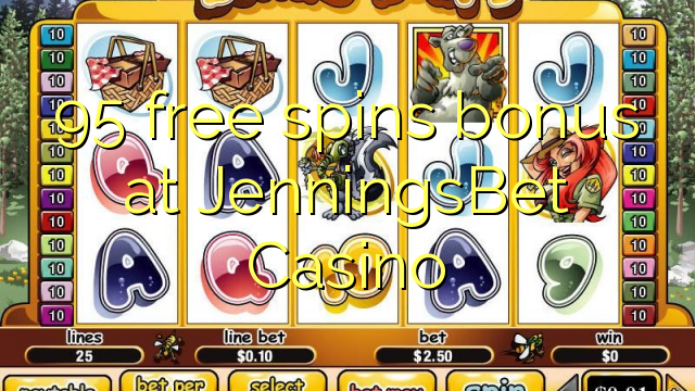 95 free spins bonus at JenningsBet Casino