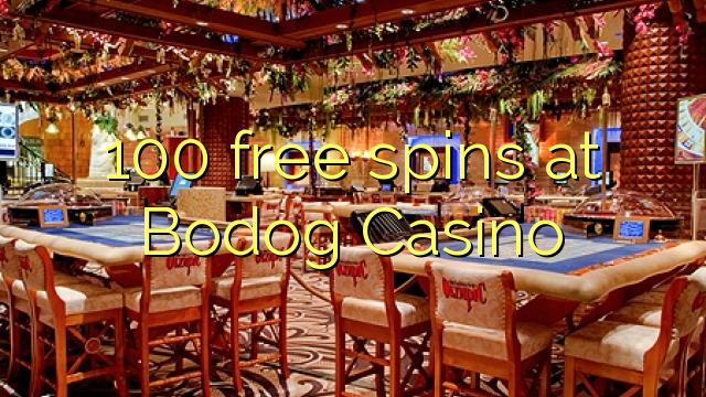 100 free spins at Bodog Casino