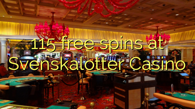 115 free spins at Svenskalotter Casino