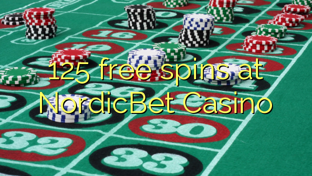 125 free spins at NordicBet Casino