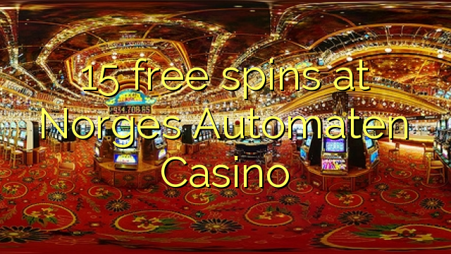 15 free spins at Norges Automaten Casino