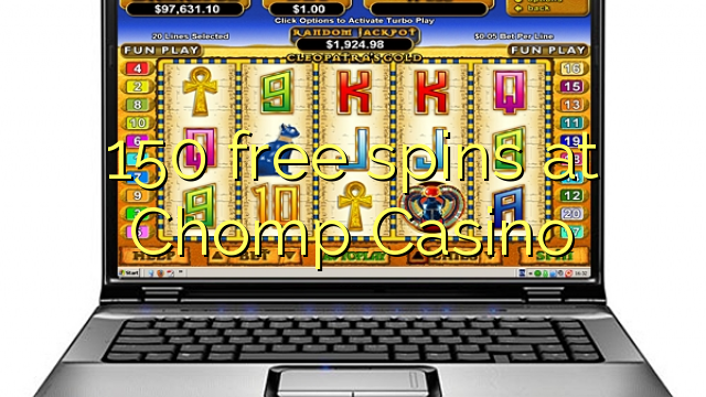 150 free spins at Chomp Casino