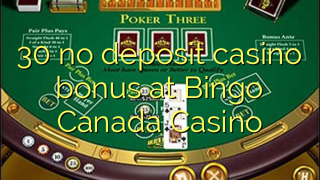 canada online casinos with no deposit bonuses