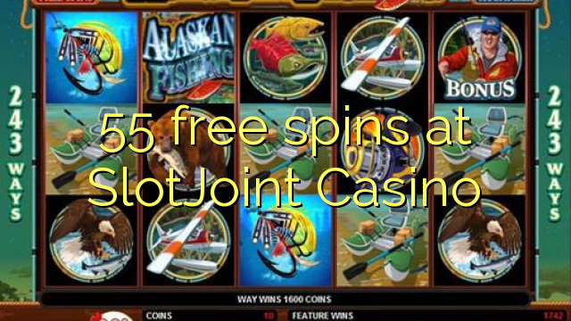 55 free spins at SlotJoint Casino