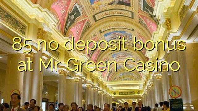 85 no deposit bonus at Mr Green Casino