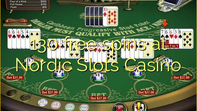 130 free spins at Nordic Slots Casino