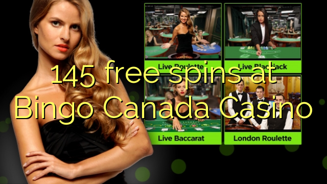 145 besplatne okreće u Bingo Canada Casinou