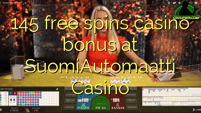 145 free spins casino bonus at SuomiAutomaatti Casino