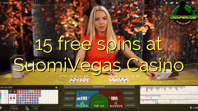 15 free spins at SuomiVegas Casino