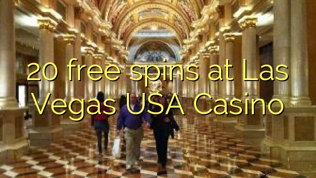 20 free spins at Las Vegas USA Casino