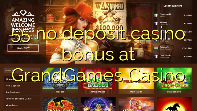 55 no deposit casino bonus at GrandGames Casino