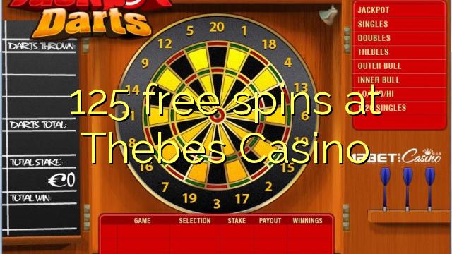 125 free spins at Thebes Casino