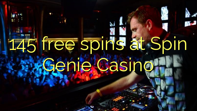 145 free spins at Spin Genie Casino