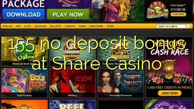 Share Casino मा 155 को जम्मा जमा बोनस