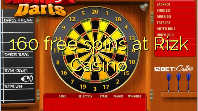 160 free spins a Rizk Casino