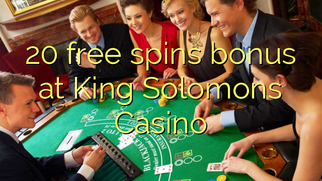 20 ຟຣີຫມຸນເງິນໃນ King Solomons Casino