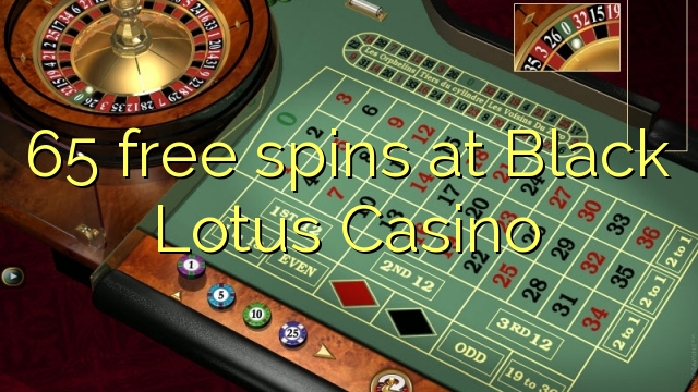 65 free spins at Black Lotus Casino