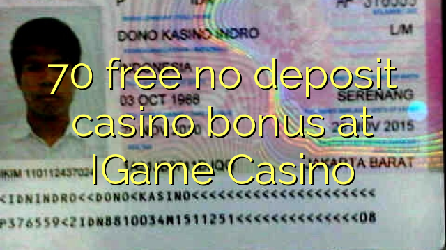 70 free no deposit casino bonus at IGame Casino