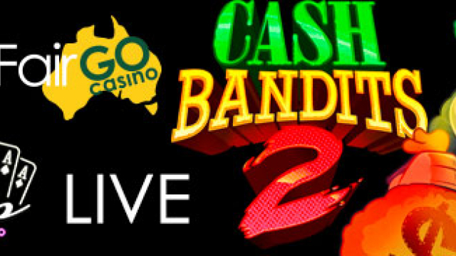 ‘Cash Bandits 2’ is LIVE at Slotocash, Uptown Aces and Fair Go Casino!