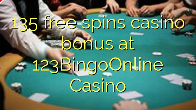 135 free spins casino bonus at 123BingoOnline Casino