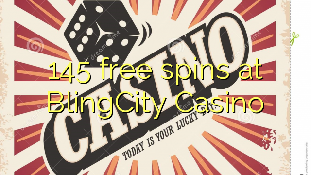 145 free spins at BlingCity Casino