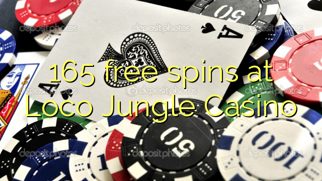 165 free spins at Loco Jungle Casino