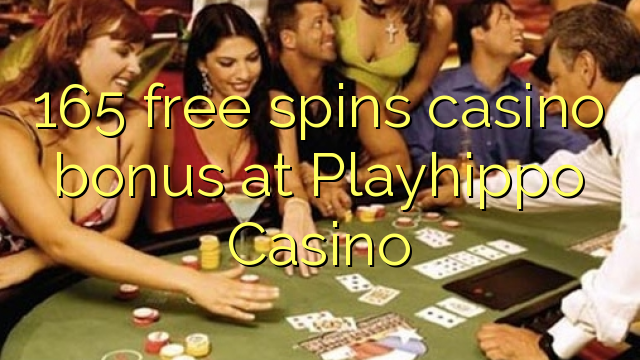 165 free spins casino bonus at Playhippo Casino