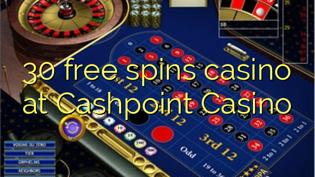 30 bébas spins kasino di Cashpoint Kasino